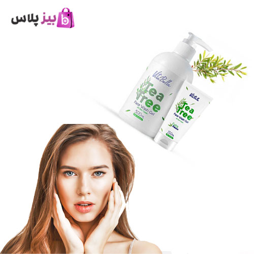 ژل شستشوی صورت حاوی روغن درخت چای برند ویتابلا حجم ۳۰۰ میل