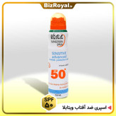 اسپری ضد آفتاب spf 50 برند ویتابلا ایتالیا اورجینال