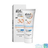کرم ضد آفتاب spf۳۰ بی رنگ برند ویتابلا ایتالیا حجم ۴۰ میل