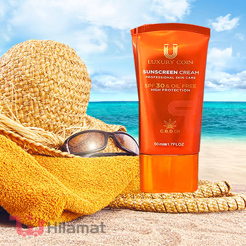 کرم ضد آفتاب spf30 با کاور قوی برند لاکچری کوین فرانسه اورجینال