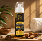 روغن مخصوص ماساژ بدن اکسونیک حاوی روغن بادام شیرین و روغن یاس حجم 200 میل
