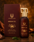 روغن تقویت و پر پشت کننده مو و ابرو آرگان برند لاکچری کوین فرانسه